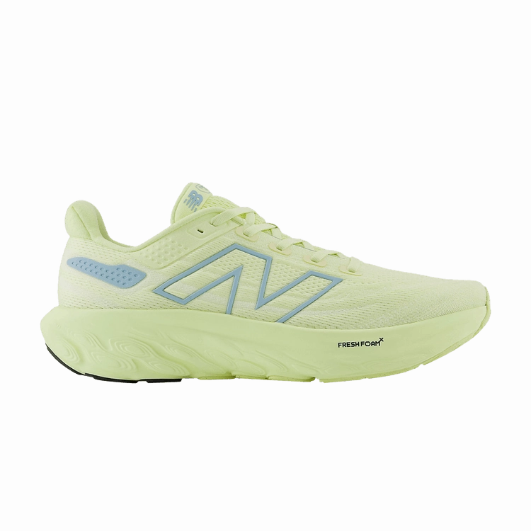 Men's New Balance Fresh Foam X 1080v13, Limelight/Chrome Blue/Silver Metalic, 8 D Medium Aime Leon Dore New Balance T500