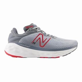Men's New Balance Fresh Foam X 840v1, Aluminum Grey/True Red, 8.5 D Medium New Balance Encap Reveal