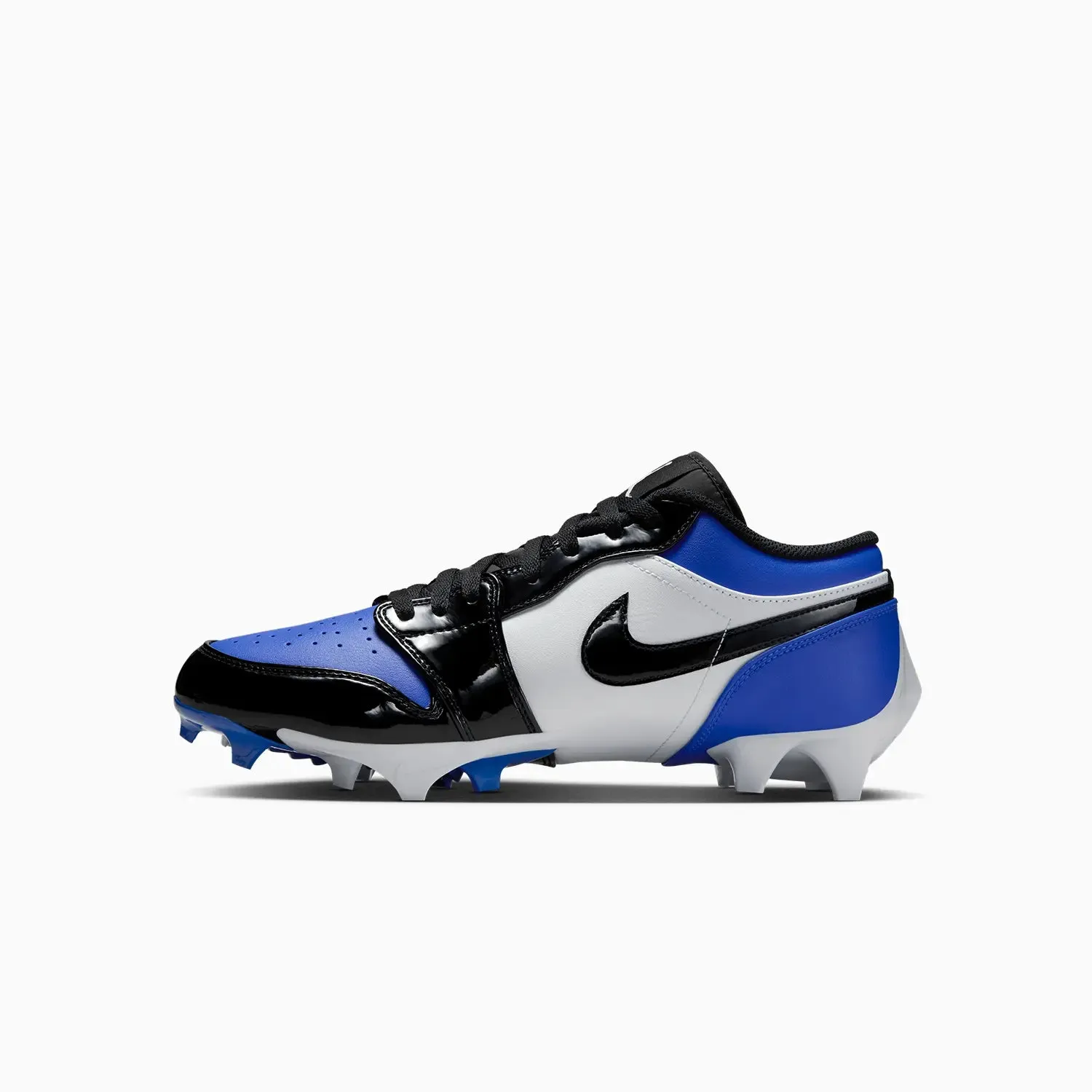 Men's Jordan 1 Low TD Cleat "Royal Toe" 3d Printed Soccer Cleats