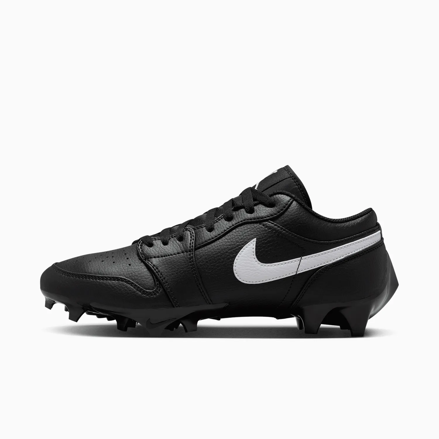 Green Mercurial Soccer Cleats Men's Jordan 1 Low TD Football Cleat "Black"