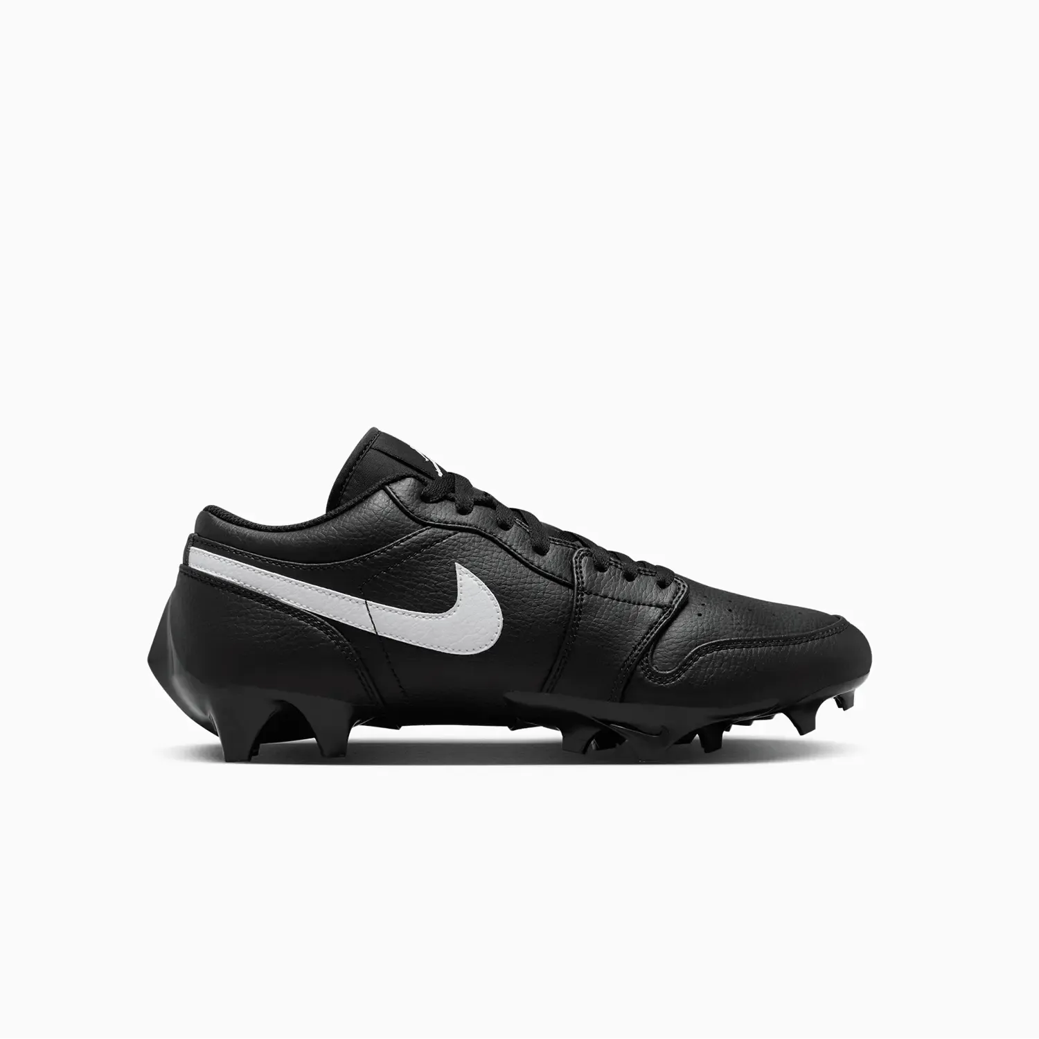 Discontinued Soccer Cleats Men's Jordan 1 Low TD Football Cleat "Black"