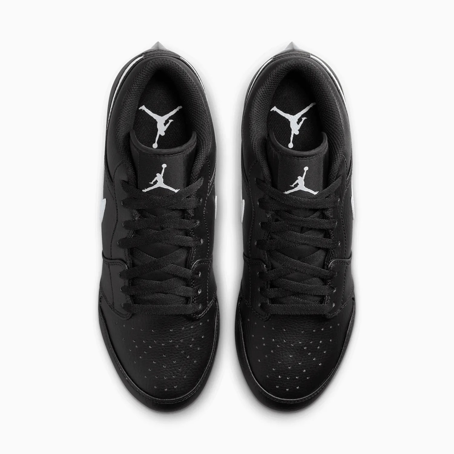 Size 14 Soccer Cleats For Sale Men's Jordan 1 Low TD Football Cleat "Black"