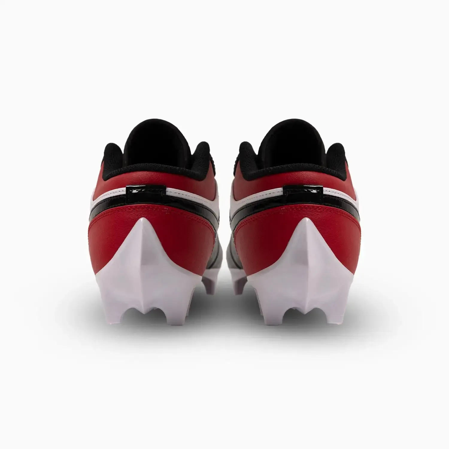 Soccer Cleats Size 10 Toddler Men's Jordan 1 Low TD Football Cleat "Gym Red Black"