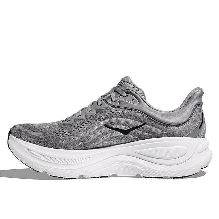 Shoes Spain Mens Hoka Bondi 9 Extra Wide in Galactic Grey/Stellar Grey