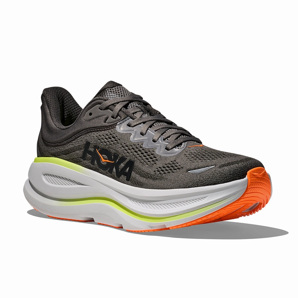Valdosta Ga Mens Hoka Bondi 9 in Asphalt Grey/ Gravel