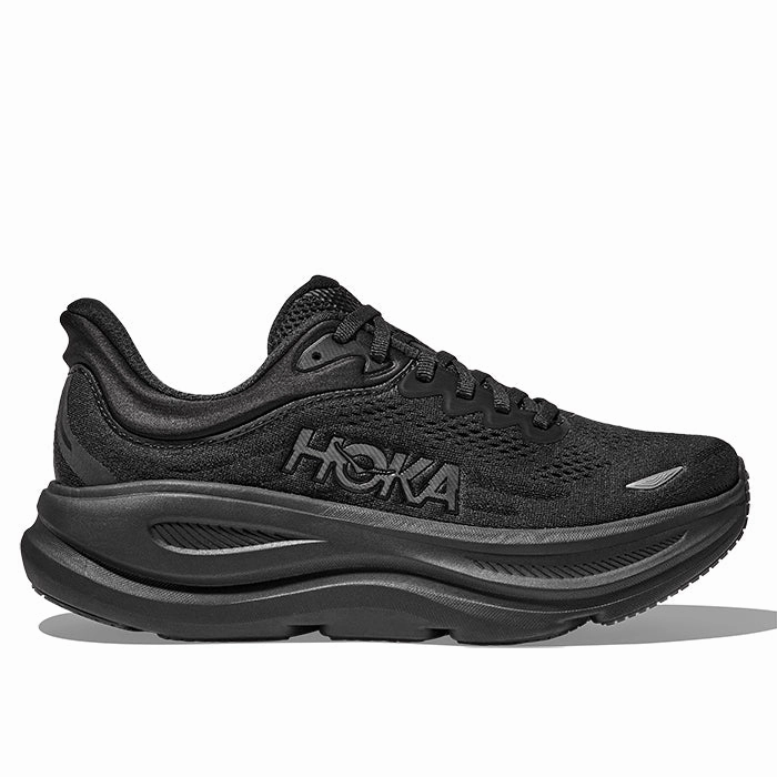 Mens Hoka Bondi 9 in Black/Black Shoes Store Locations