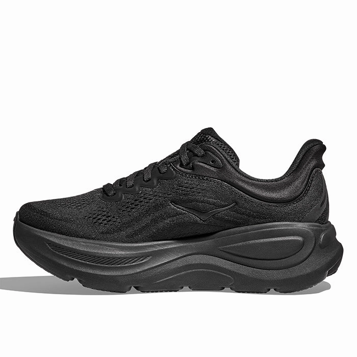 Poland Mens Hoka Bondi 9 Wide in Black/Black