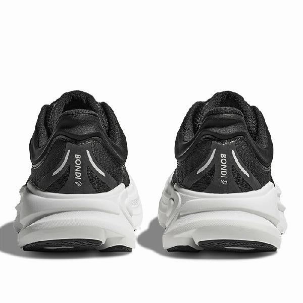 Mens Hoka Bondi 9 Wide in Black/White Shoes Hattiesburg Ms