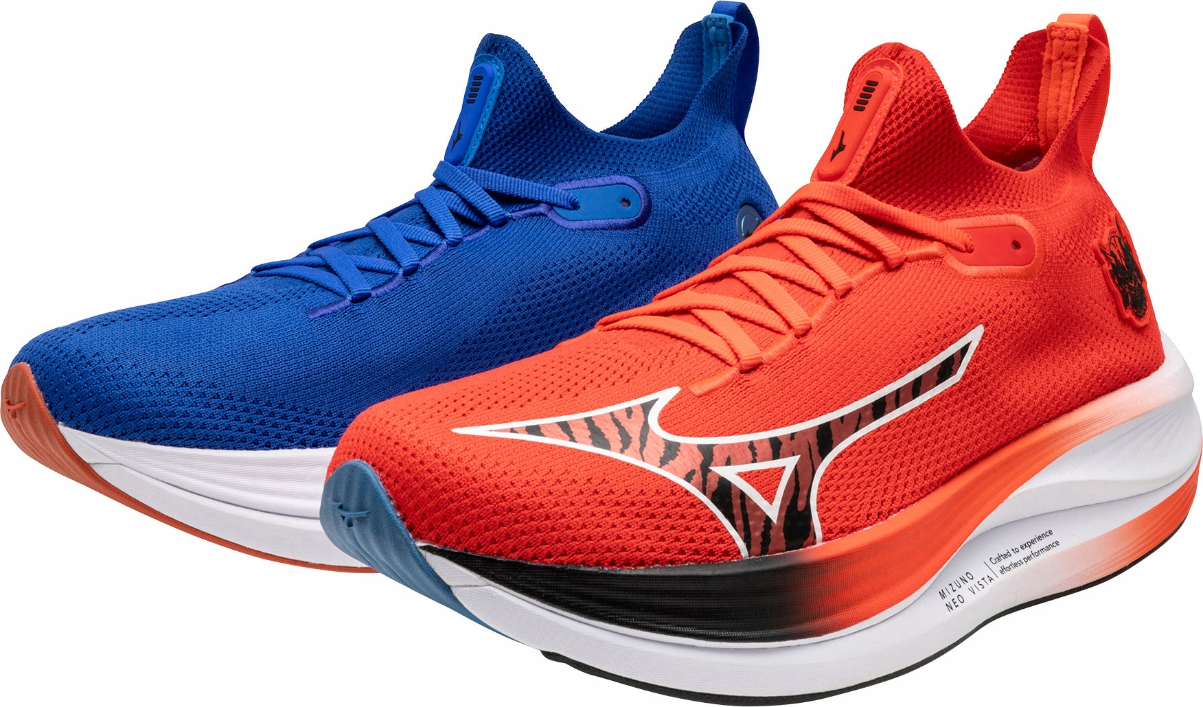 Extra Wide Training Shoes Mizuno Neo Vista Mens Running Shoes - Red