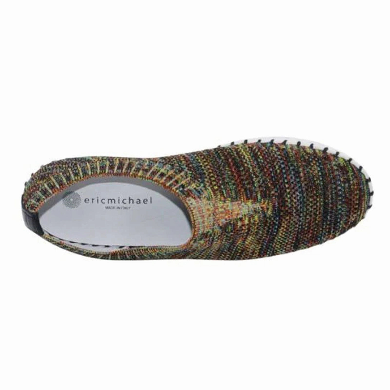 Women's Eric Michael, Lucy Slip-On White Nursing Shoes Waterproof