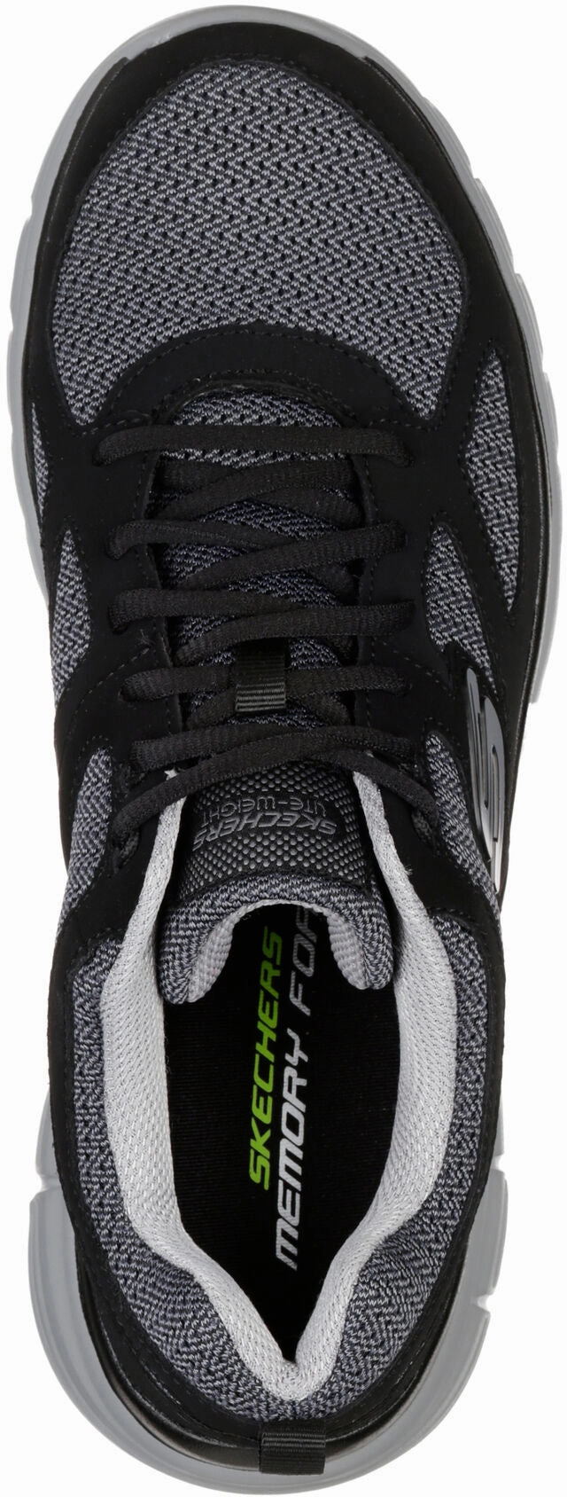 Best Training Shoes For Pronation Skechers Burns Agoura Mens Training Shoes - Black