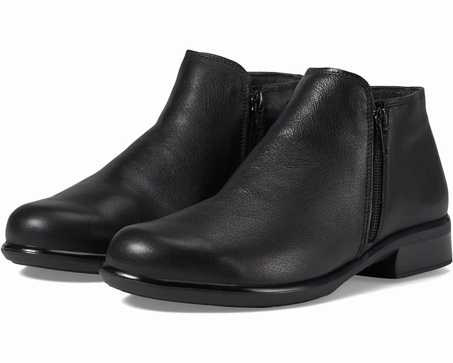 Naot Women's Helm Water-Resistant Bootie - Black Weatherproof Shoes Waterproof