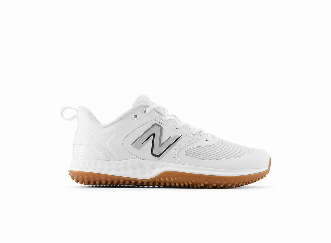 New Balance Supercomp Elite V4 Review New Balance Men's Fresh Foam 3000 V6 Turf Baseball Shoes - White with Gum Rubber - T3000TW6