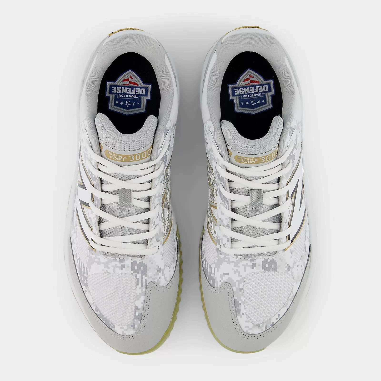 New Balance Men's Fresh Foam 3000 v7 Turf Baseball Shoes - Armed Forces - T3000AF7