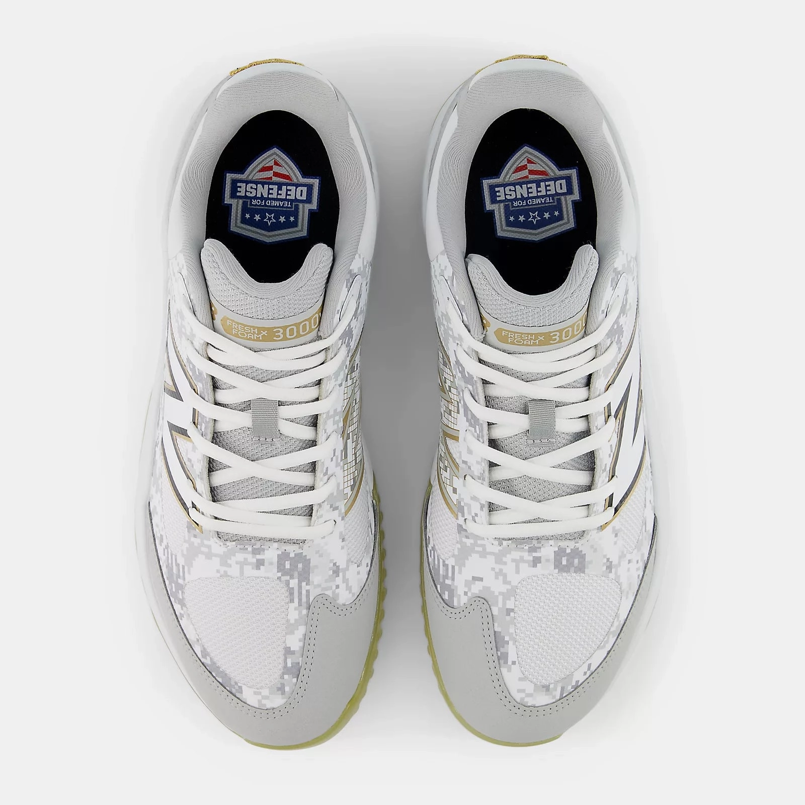 New Balance Men's Fresh Foam 3000 v7 Turf Baseball Shoes - Armed Forces - T3000AF7