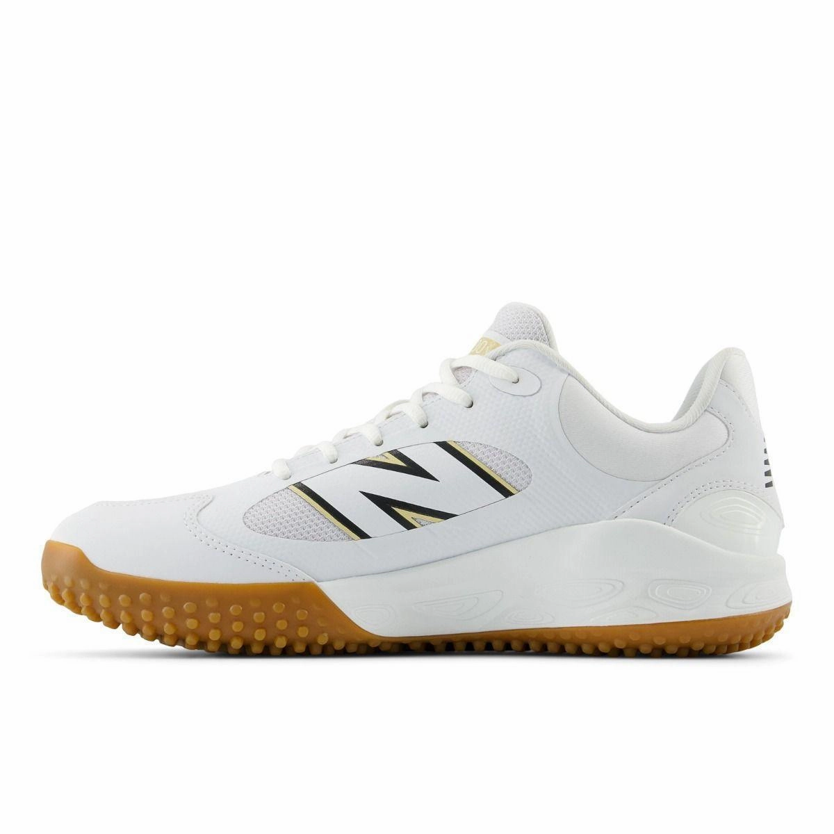 New Balance Men's Fresh Foam 3000 v7 Turf Baseball Shoes - White/Gum - T3000TW7 New Balance 550s Red