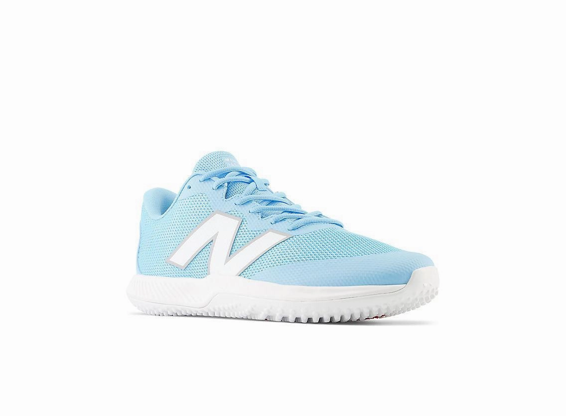 New Balance Men's FuelCell 4040 V7 Turf Baseball Shoes - Sky Blue / White - T4040TC7