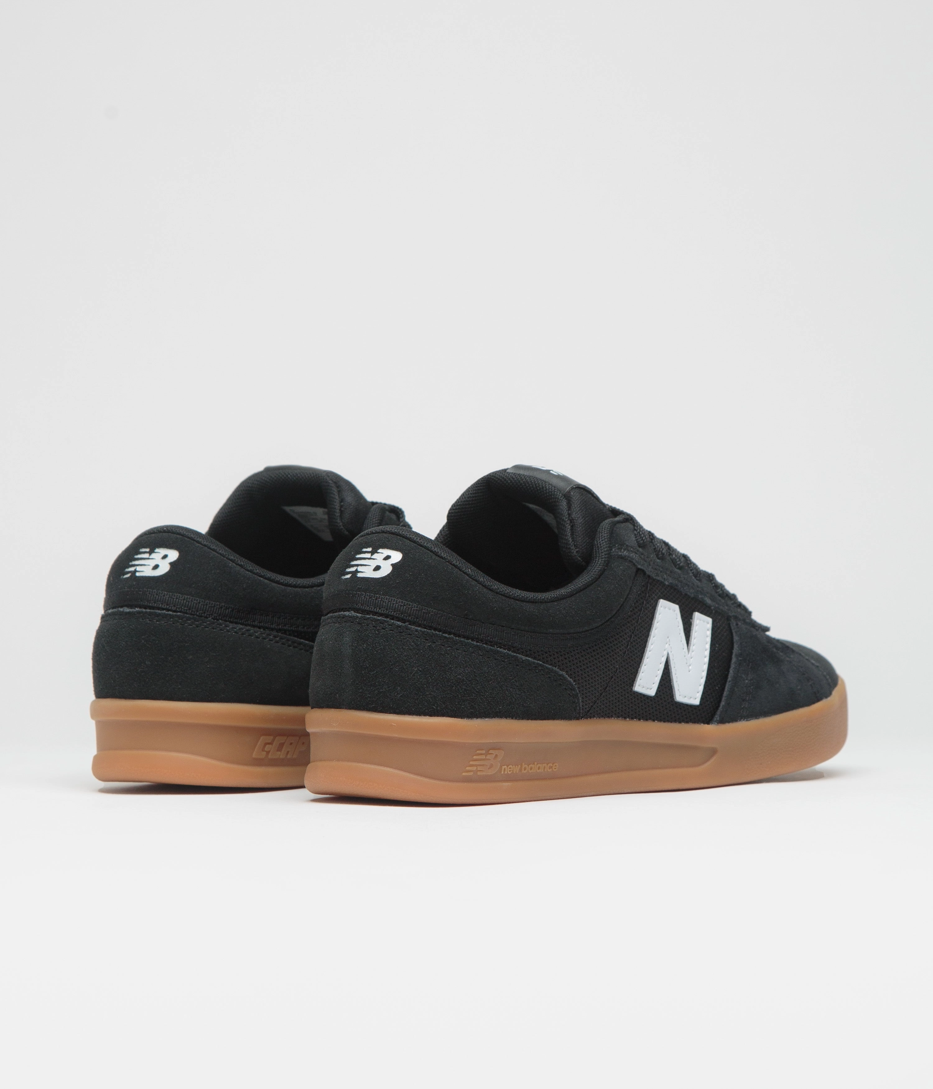 Chocolate Brown New Balance New Balance Numeric 430 Shoes - Black