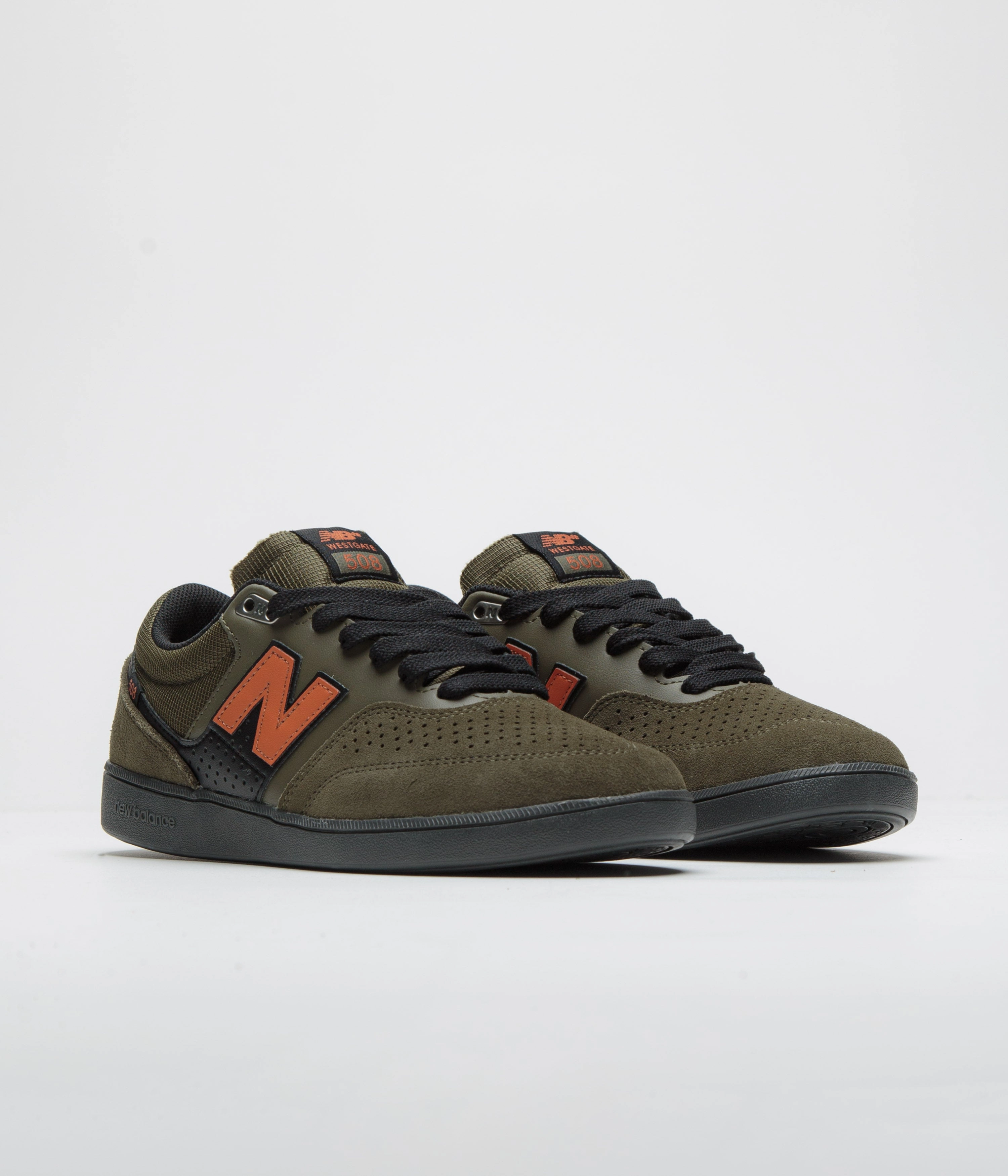 New Balance Grey 990 New Balance Numeric 508 Brandon Westgate Shoes - Olive