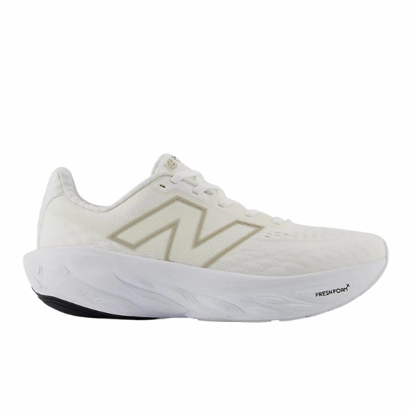 New Balance Women's Fresh Foam X 1080v14 Wide White/Gold New Balance Shoes Foam