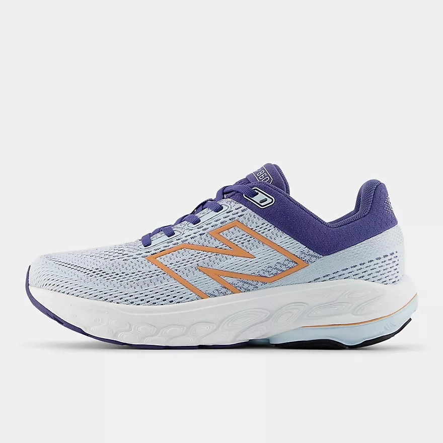 New Balance Womens 860v14- Blue/Blue(W86014E) Foot Locker New Balance 550