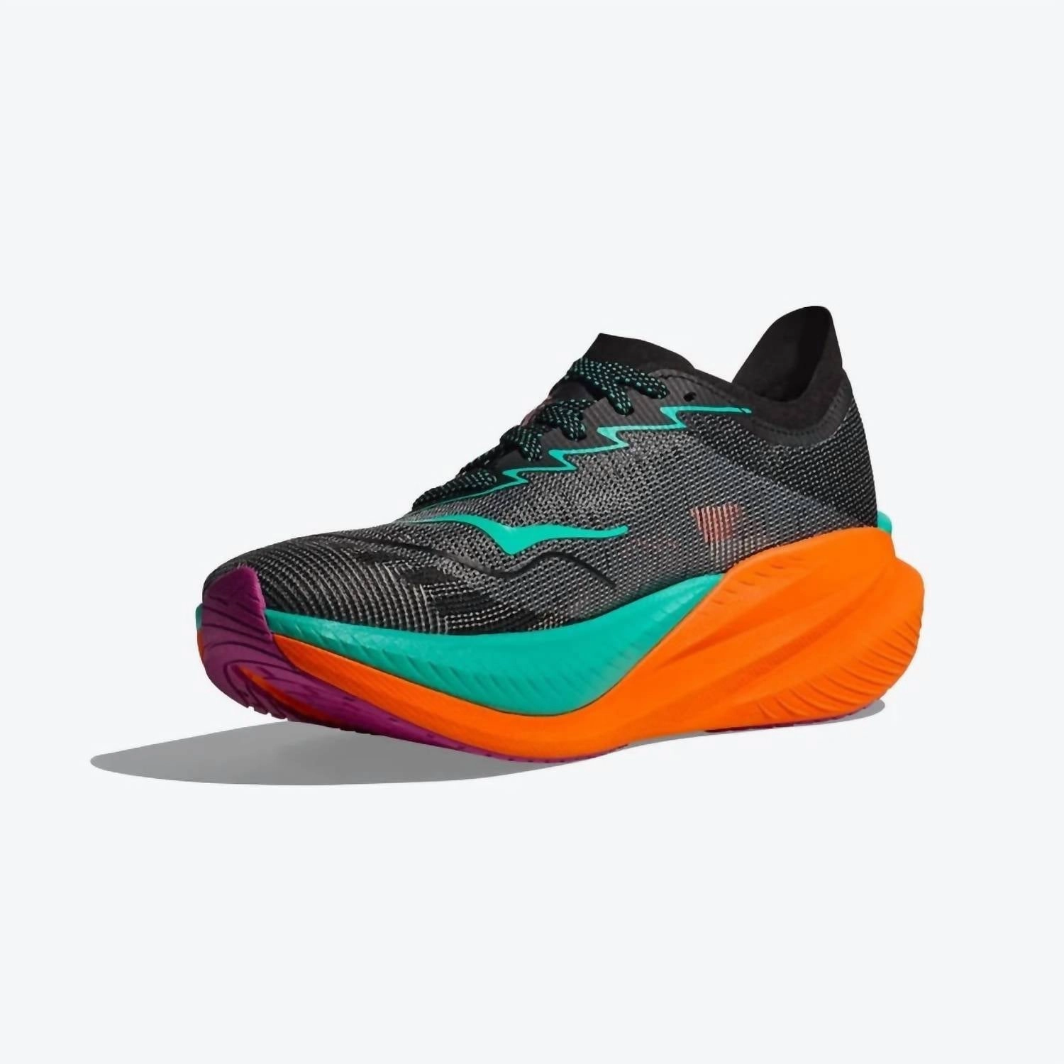 Men's Mach X 2 Running Shoes In Black/electric Aqua Shoes Oahu