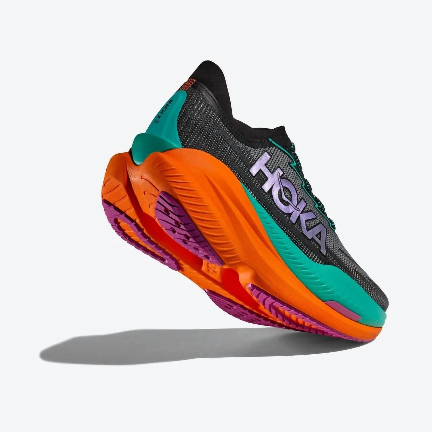 Buy Uk Men's Mach X 2 Running Shoes In Black/electric Aqua