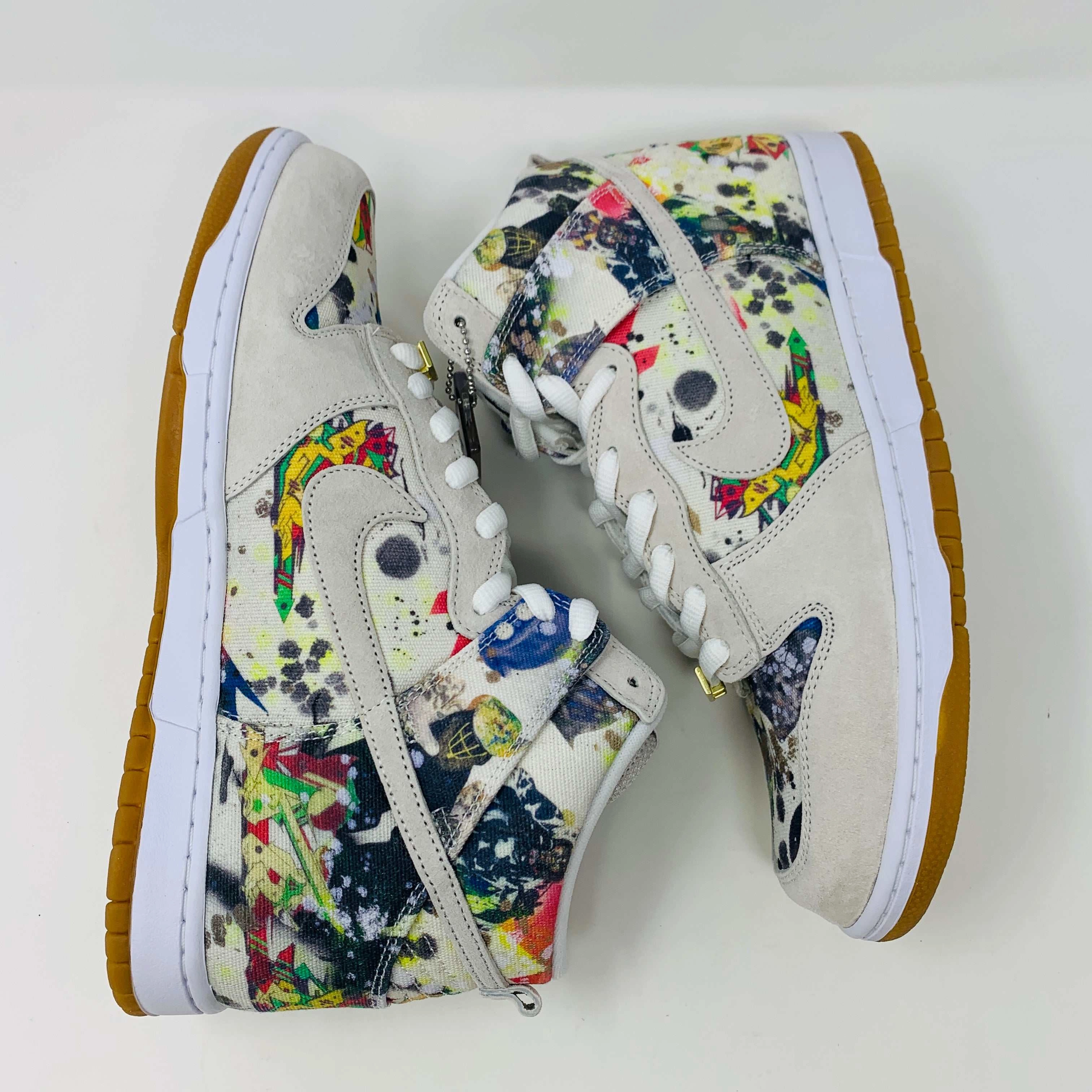 Nike SB Dunk High Supreme Rammellzee Nike Shoes Wedding