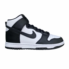  Nike scarpa sneakers da donna Dunk High DD1869-103 bianco-nero