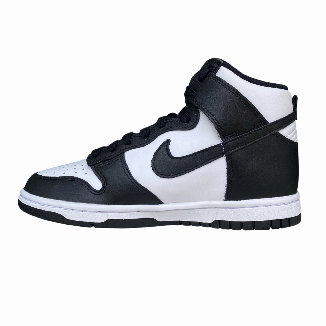 Nike scarpa sneakers da donna Dunk High DD1869-103 bianco-nero