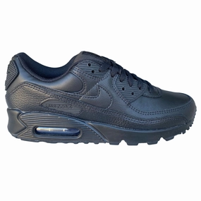 Nike scarpa sneakers da uomo Air Max 90 in pelle CZ5594 001 nero 