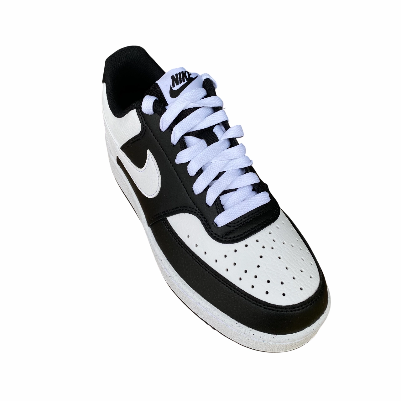 Nike scarpa sneakers da uomo Court Vision Lo HM9862 001 nero-bianco