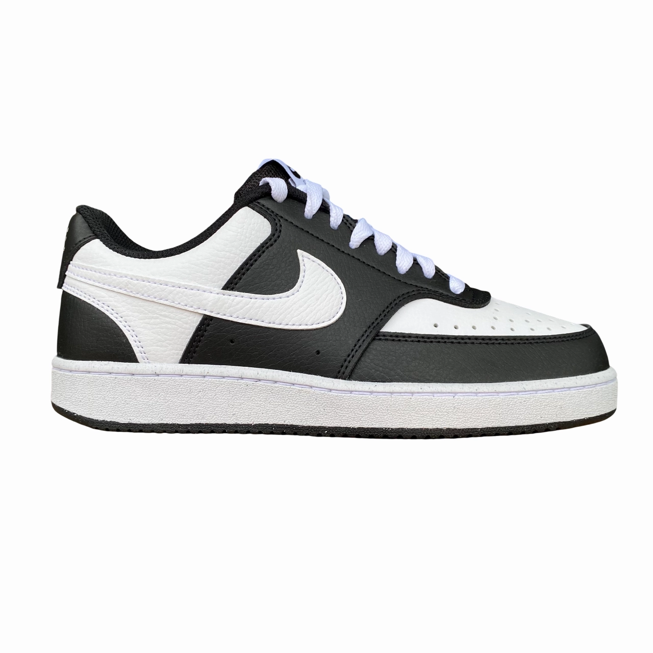 Nike scarpa sneakers da uomo Court Vision Lo HM9862 001 nero-bianco