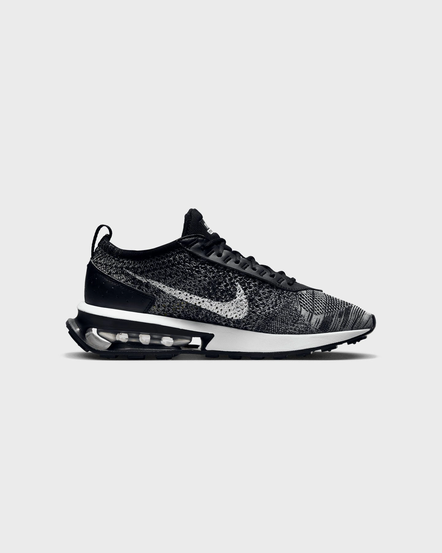 Nike Women's Air Max FlyKnit Racer Shoes Black/White Nike Shoes Original