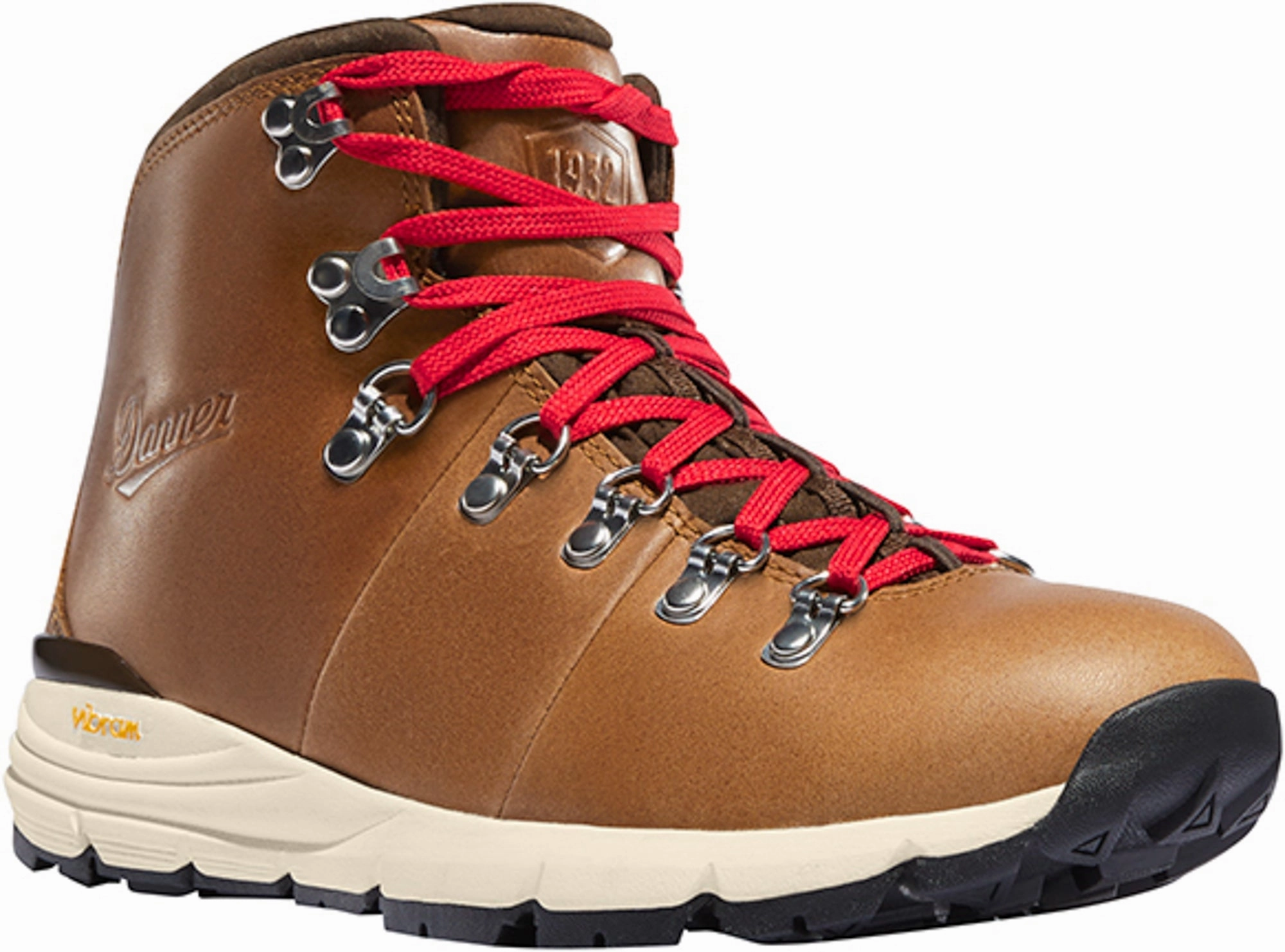 Danner Mountain 600 Womens Saddle Tan Suede 4.5in WP Hiking Boots Super Lightweight Hiking Shoes