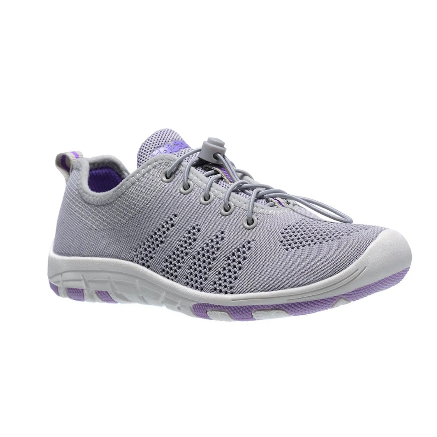 Rocsoc Womens Aeroweave Speedlace Grey/Purple Mesh Water Shoes Waterproof Shoe Covers For Cycling