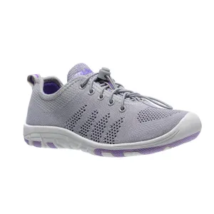 Rocsoc Womens Aeroweave Speedlace Grey/Purple Mesh Water Shoes Synthetic Shoes Are Waterproof