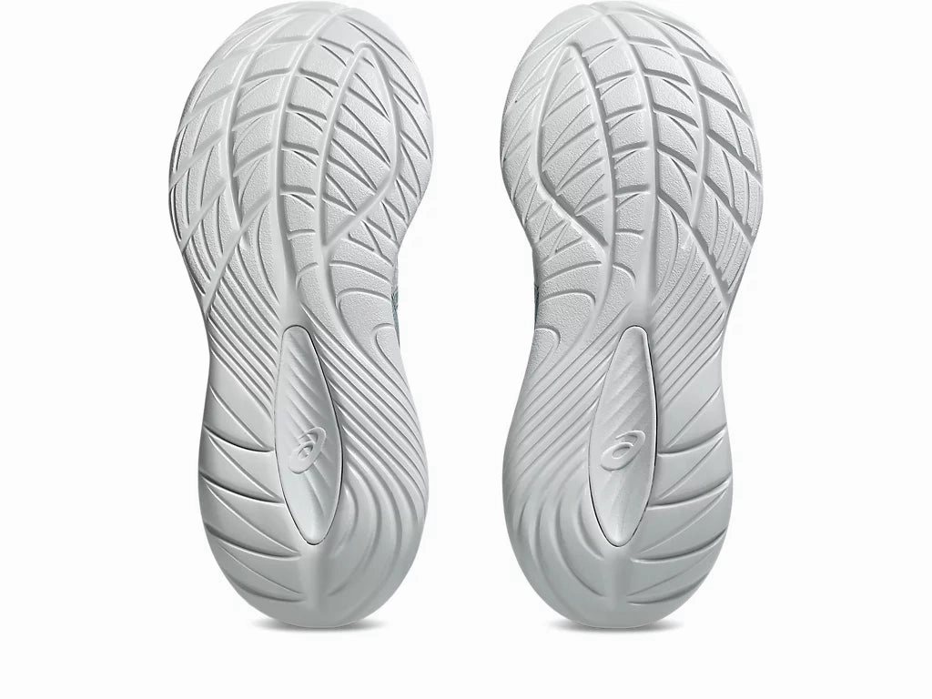 Most Cushioned Asics Shoes Womens Asics Gel-Cumulus 27 - White/Lake Grey