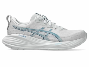 Asics Most Expensive Running Shoes Womens Asics Gel-Cumulus 27 - White/Lake Grey