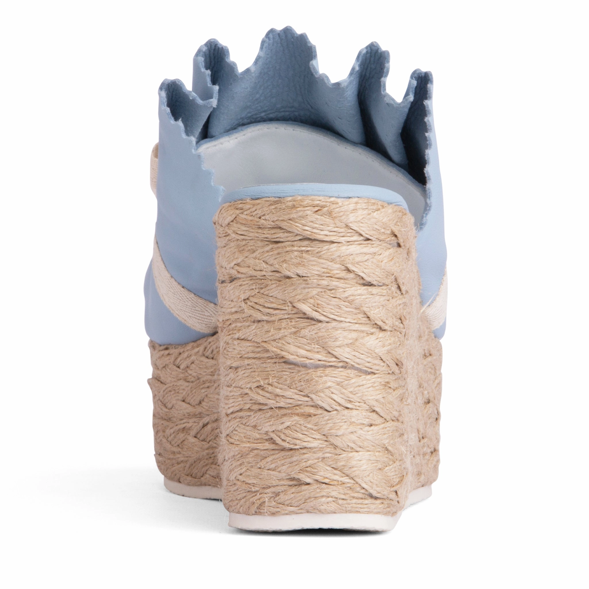 Inlet Sandals Noelle Wedge Leather Sandal Womens Rope Platform 90mm