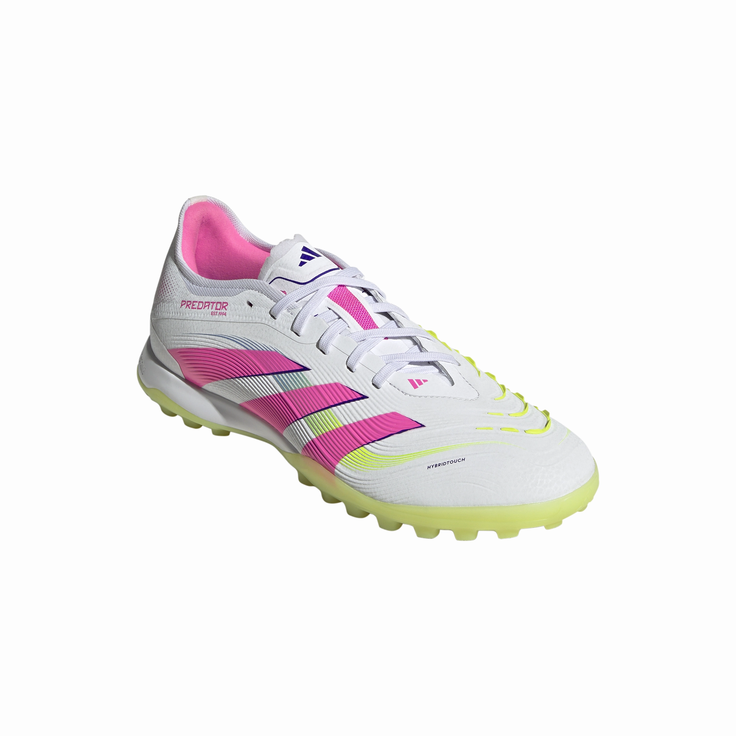 adidas Predator Pro TF Soccer Shoes - FTWhite/Luclem/ LucPink