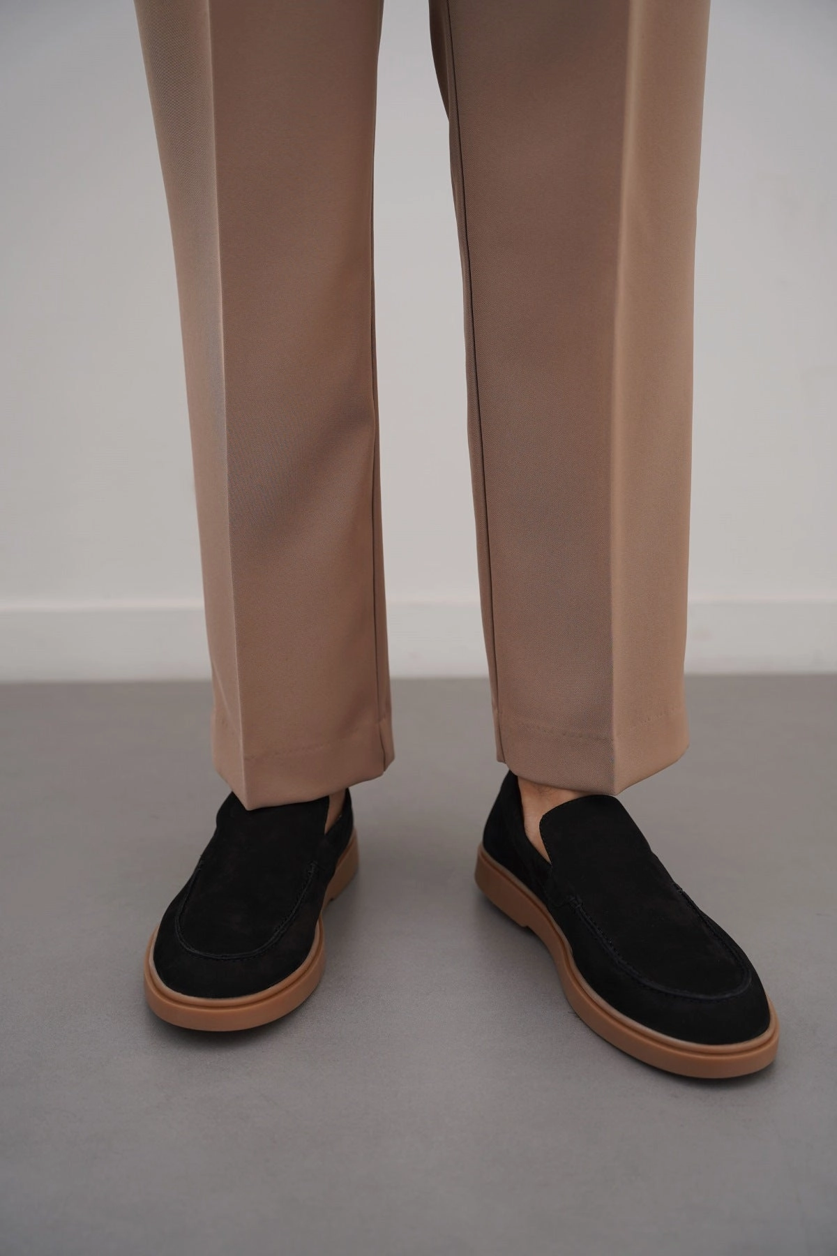 NUBUCK LEATHER LOAFERS Acne Loafers