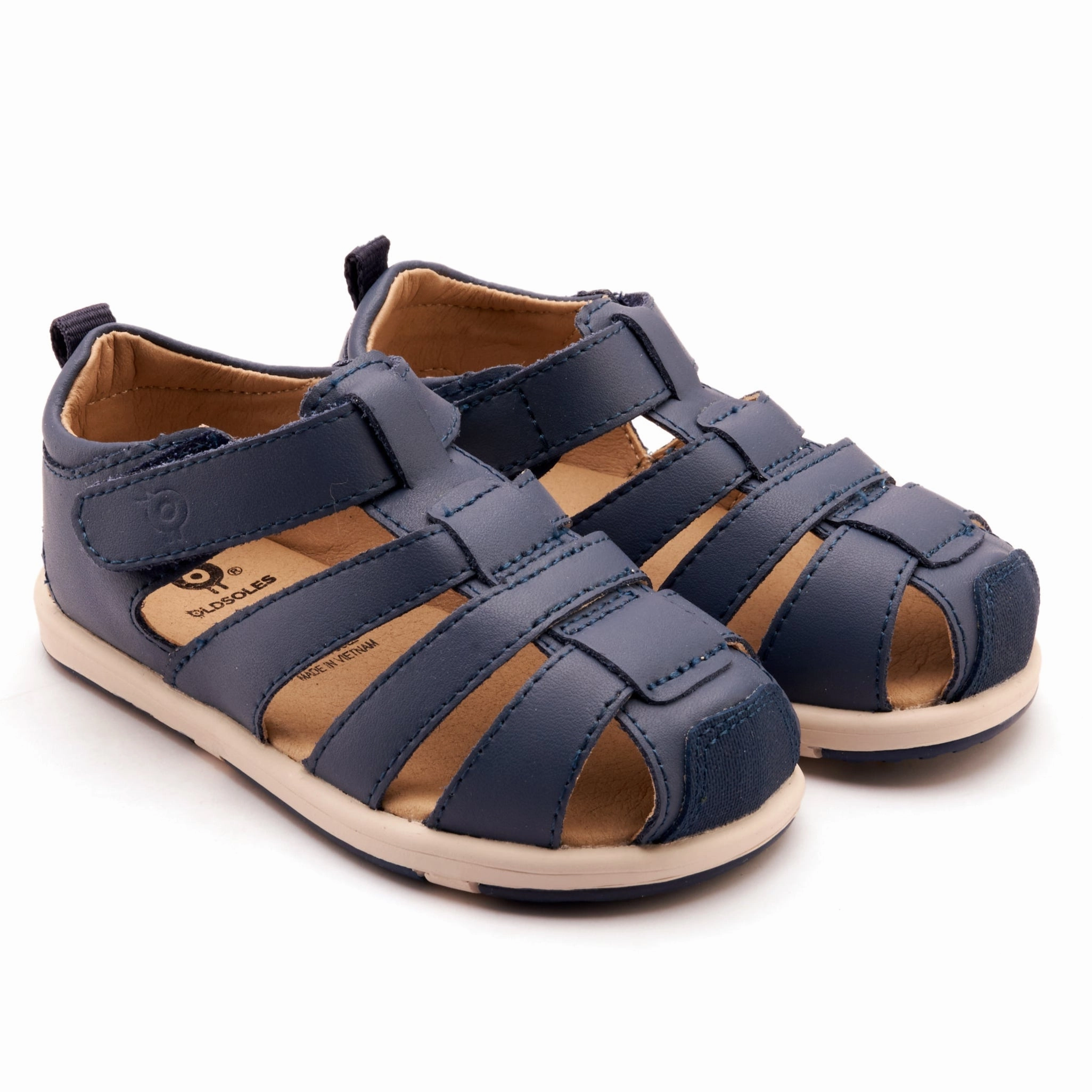 Old Soles Boy's and Girl's Surf Sandals - Denim Buckle Strap Sandals