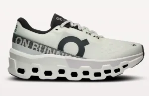 Short Distance Running Shoes ON Cloudmonster 2 (White/Frost) - Women's