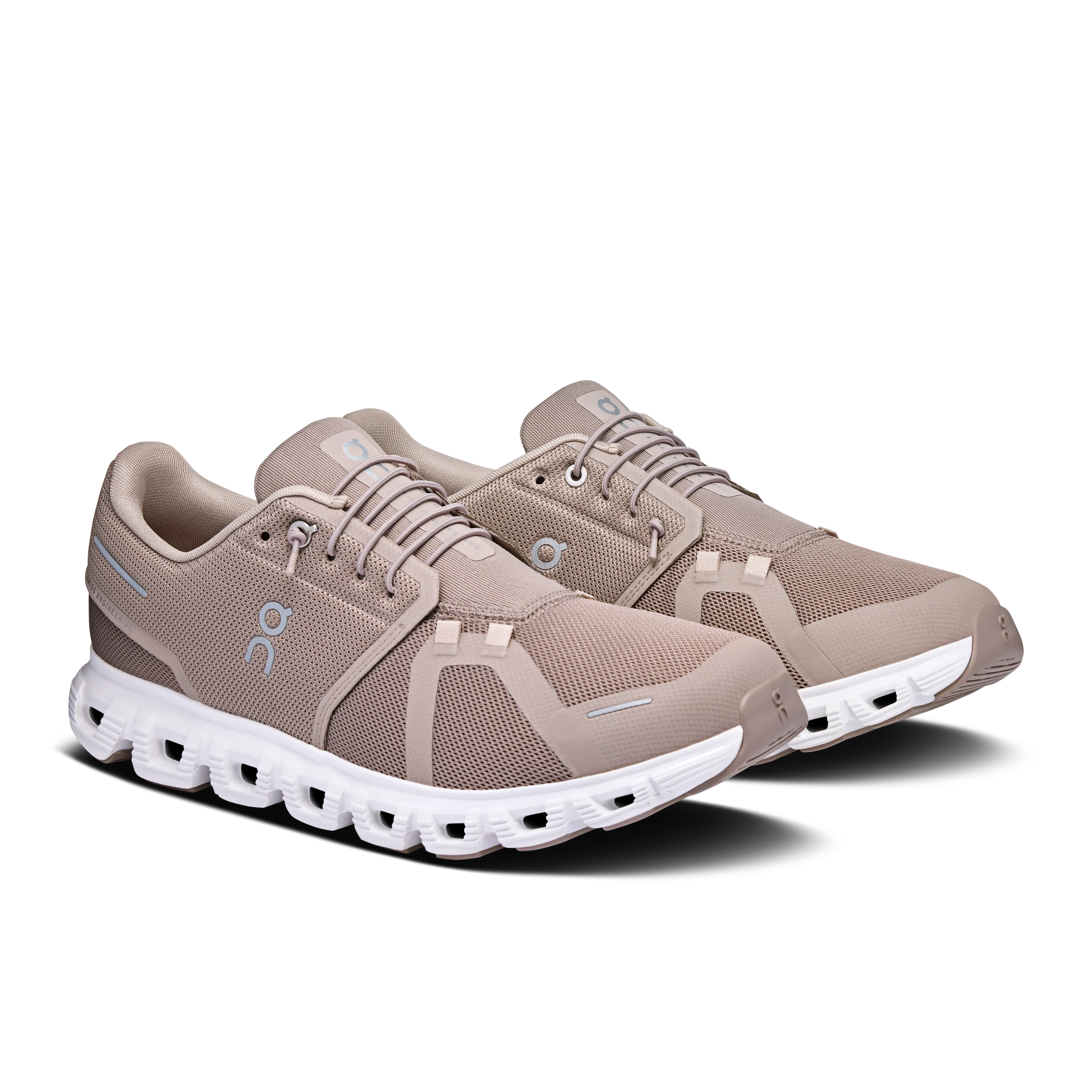 Running Shoe For Arch Support On Running Men's Cloud 6 Shoes - Fog / White