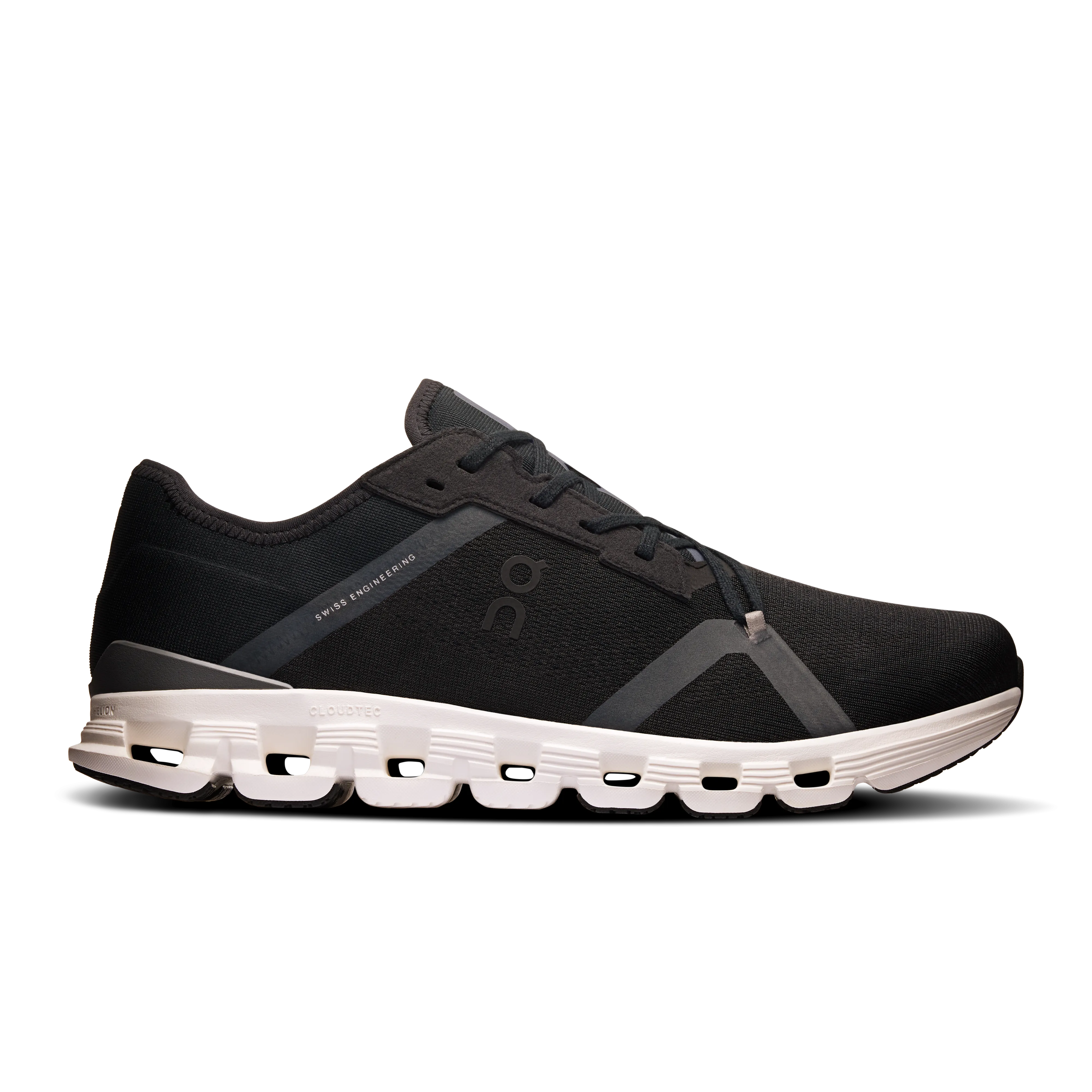 On Running Men's Cloud X 4 Ad Shoes - Black / Asphalt Ghost Running Shoes