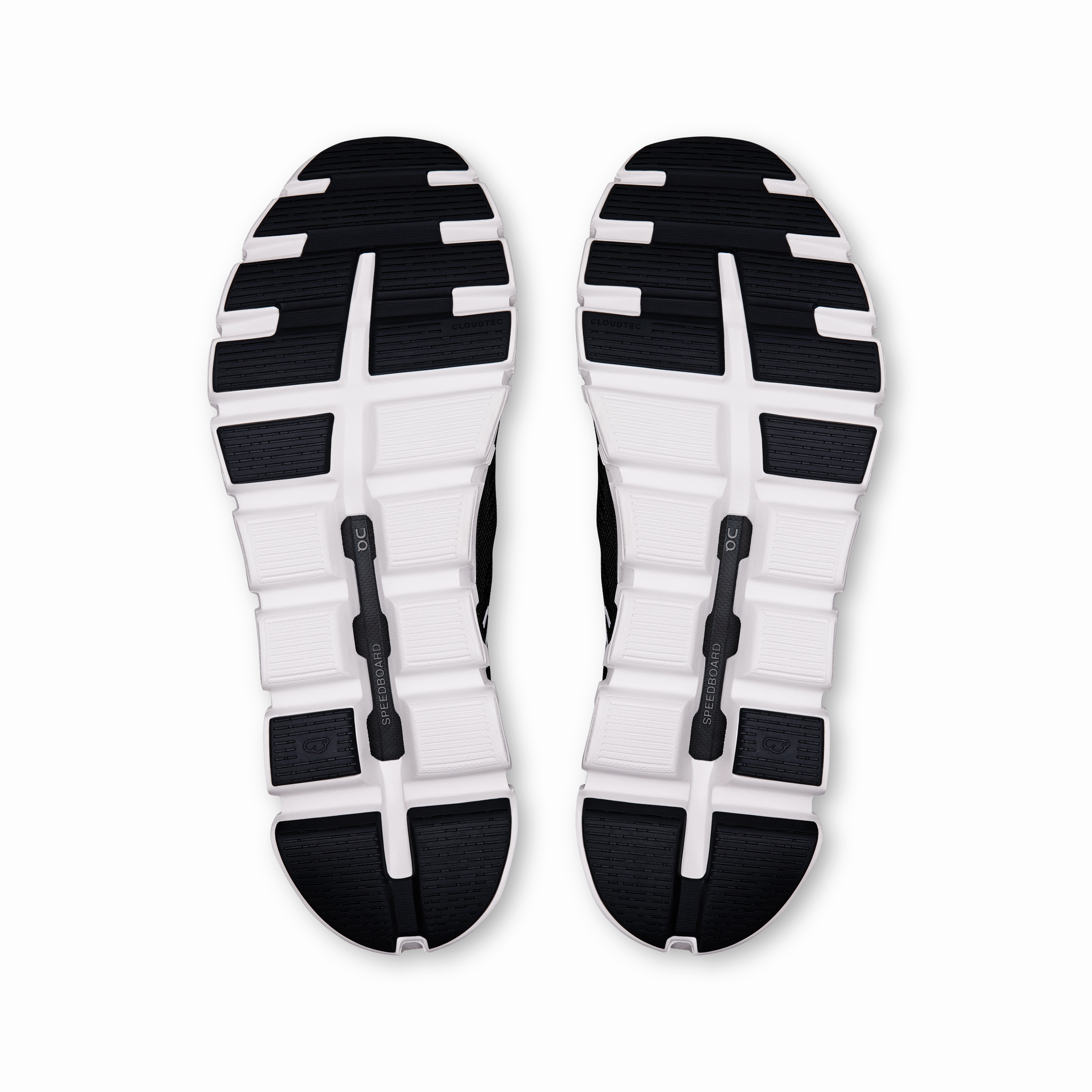 On Running Men's Cloud 6 Coast Shoes - Black / White Best Childrens Running Shoes