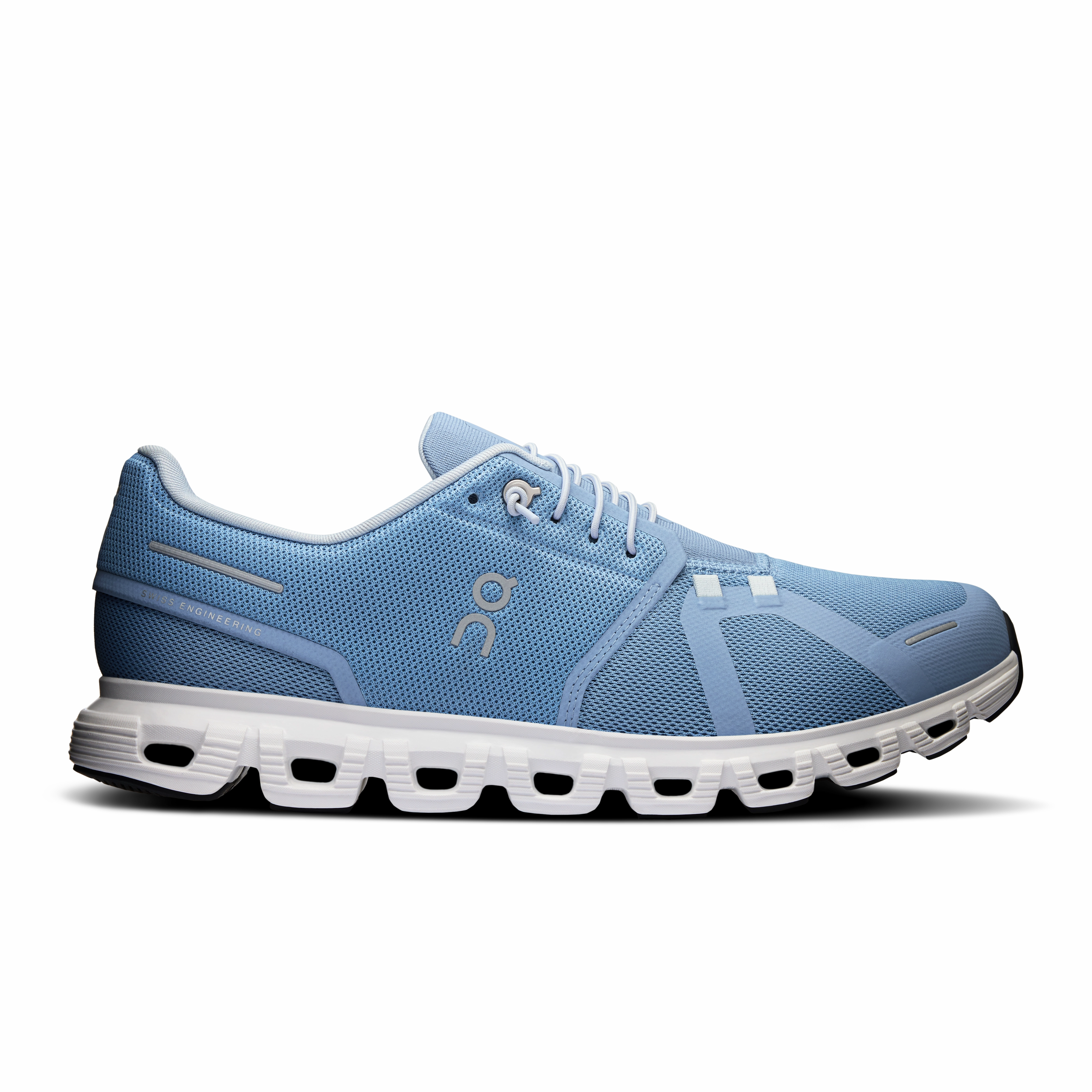 On Running Men's Cloud 6 Shoes - Chambray / White Trail Running Shoes Terrex