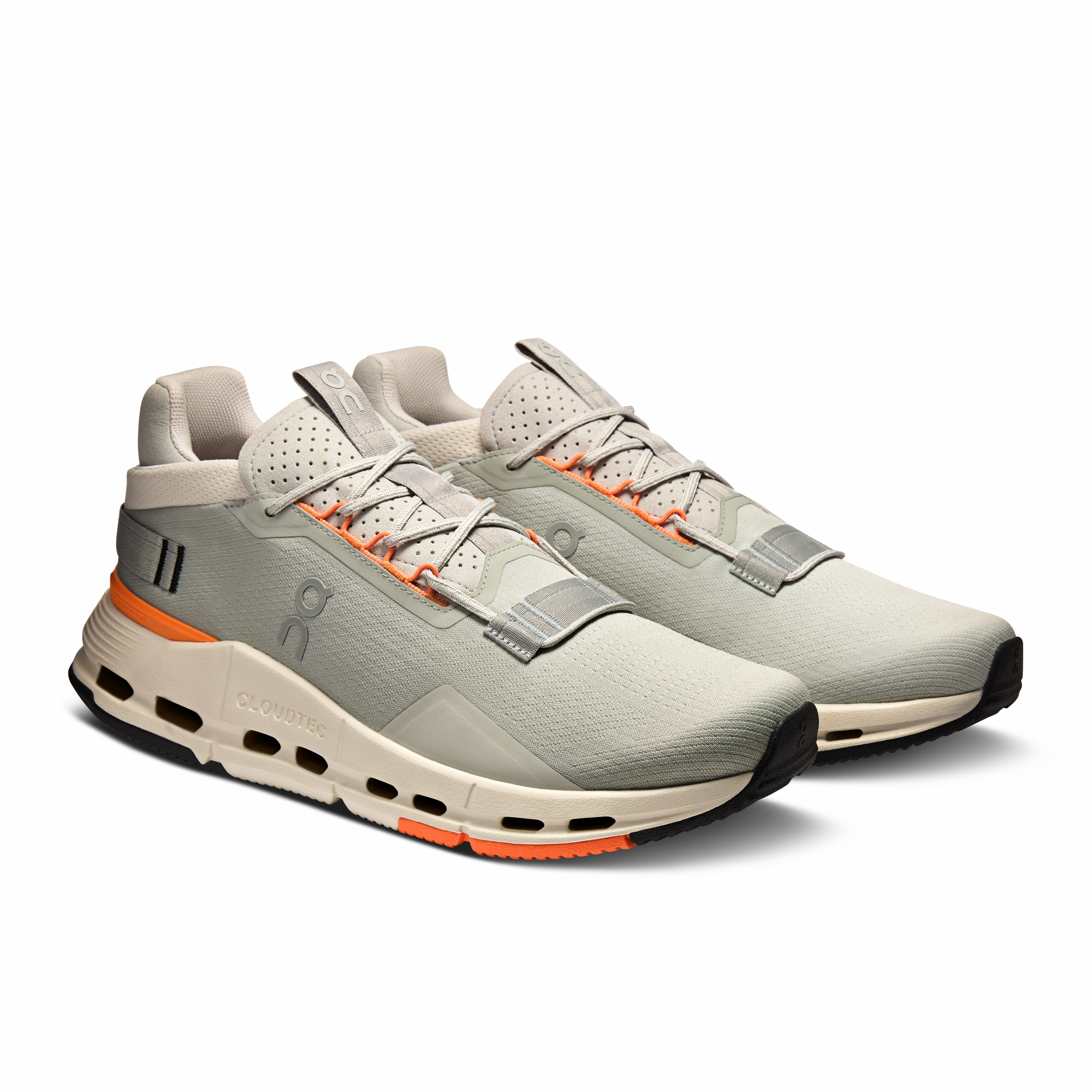 Running Shoes Long Distance On Running Men's Cloudnova 2 Shoes - Glacier / Tumeric