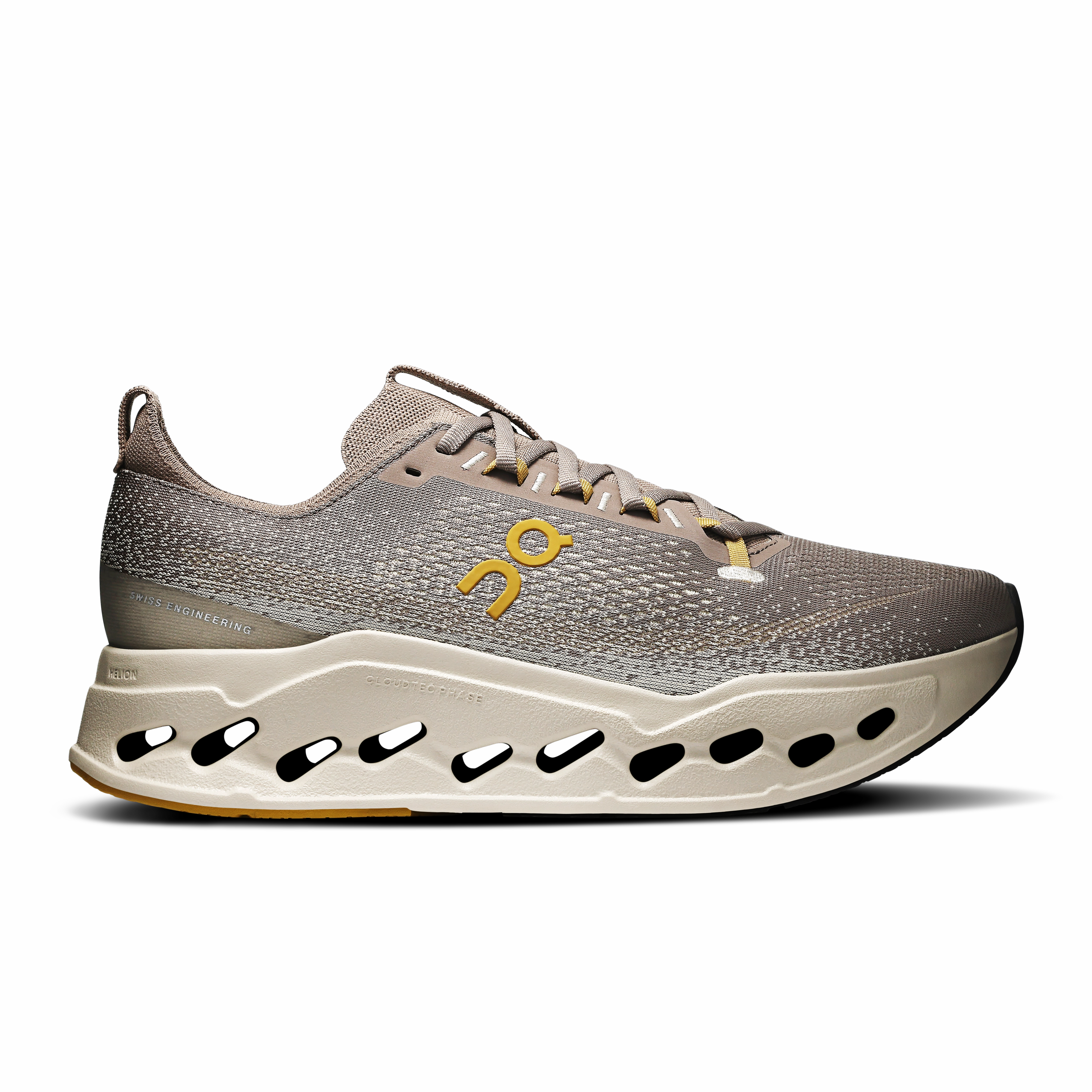 On Running Men's Cloudsurfer Max Shoes - Cinder / Pelican Best Shoes For Stability Running